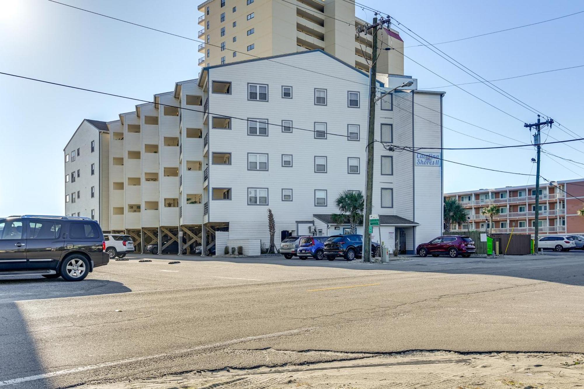 Cozy Beachfront Condo With Wifi, Views And Pool Access Myrtle Beach Exterior photo