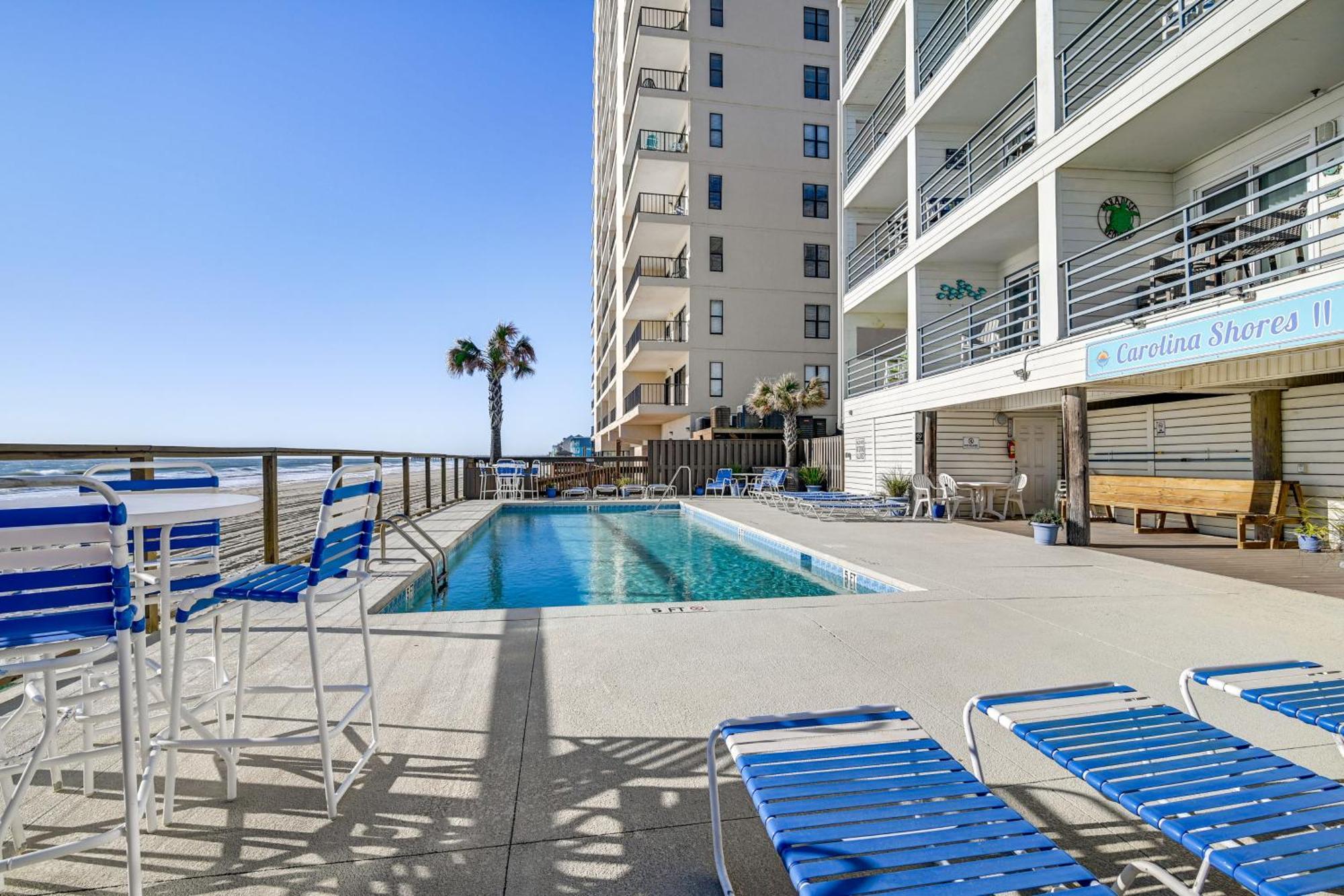 Cozy Beachfront Condo With Wifi, Views And Pool Access Myrtle Beach Exterior photo